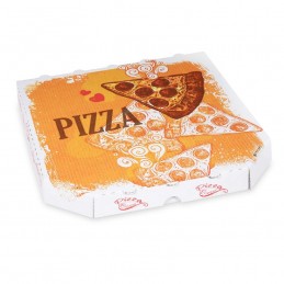 Krabica na pizzu 26x26x3 cm...