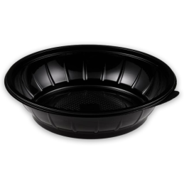 Miska šalátová PET čierna...